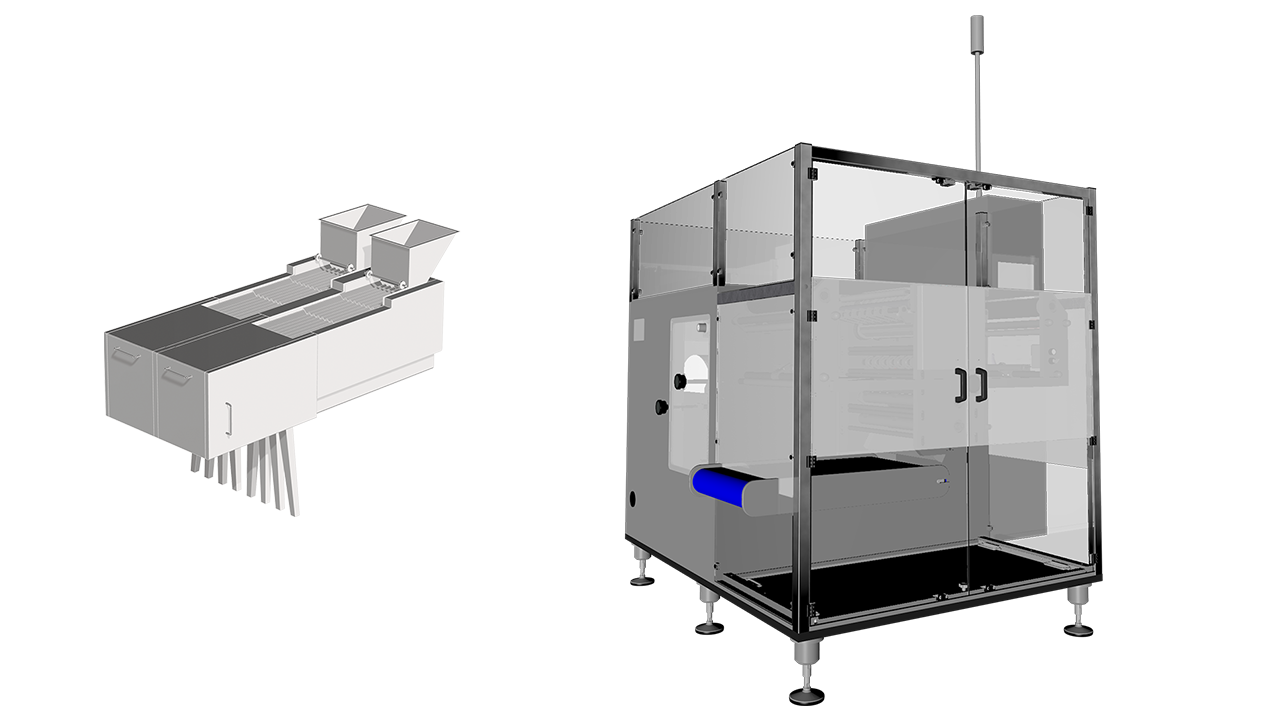 4 Side Seal - Counting Doser for solids