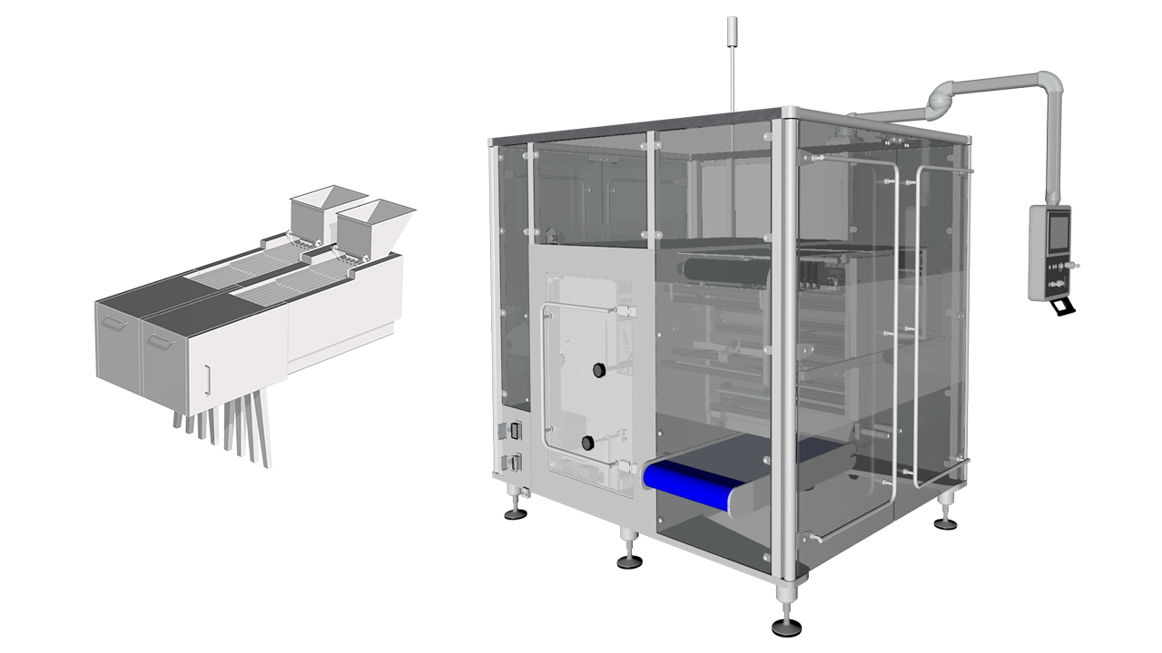 4 Side Seal - Counting Doser for solids - EVO2