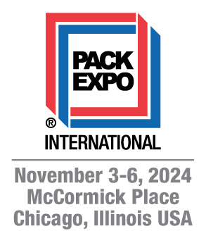 PACK EXPO international 3-6 november 2024 - CHICAGO ILLINOIS USA